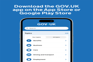 Parents: save time with the GOV.UK app
